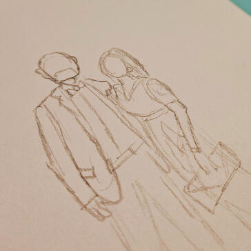 live wedding sketcher croquis rapides de vos invités