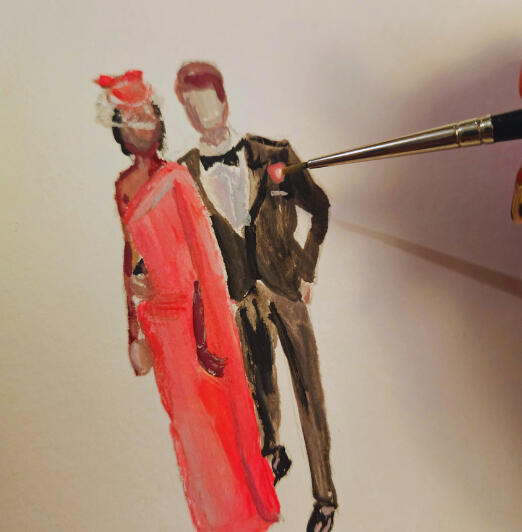 live painter france